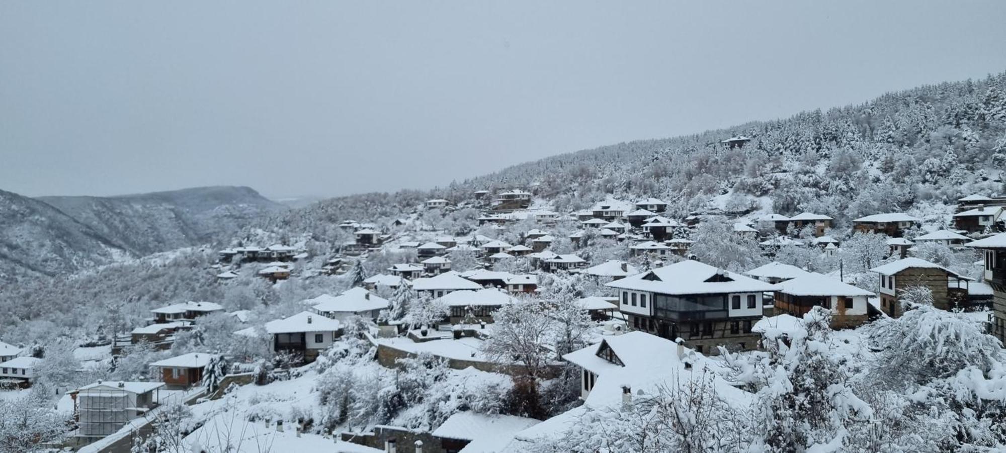 Панорама Хаус Лещен И Еко Къщи Дървена И Землянка מראה חיצוני תמונה