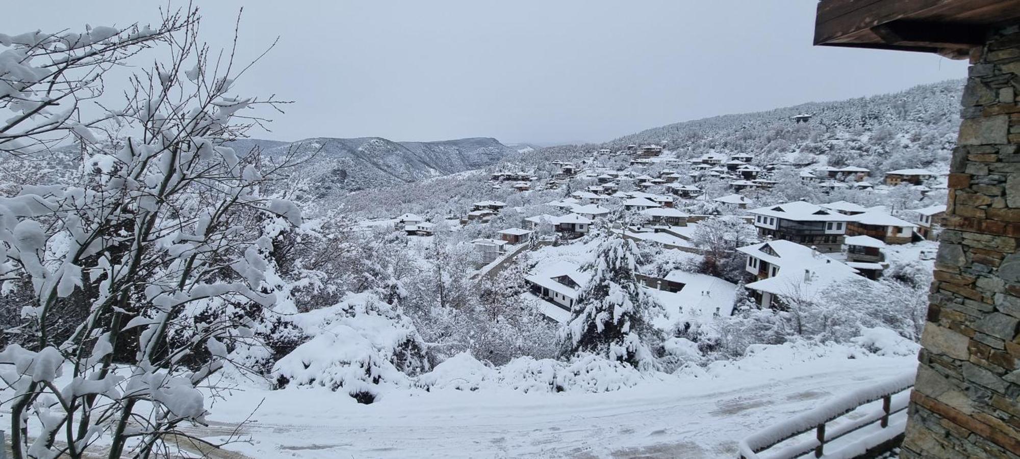 Панорама Хаус Лещен И Еко Къщи Дървена И Землянка מראה חיצוני תמונה